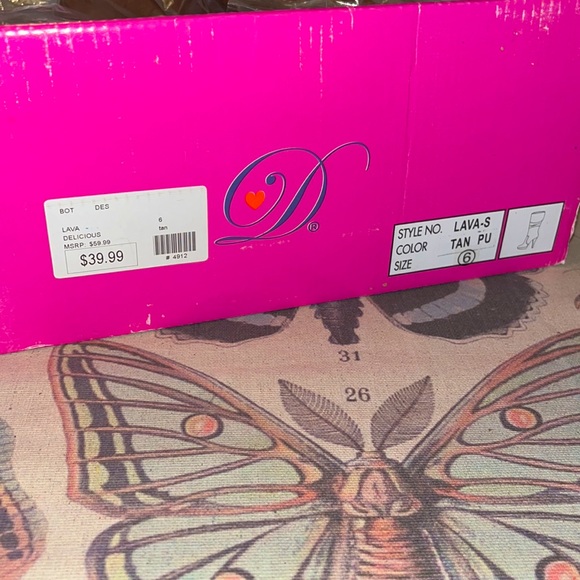 NWT Brown high heel stiletto boots 👢 - Picture 6 of 9